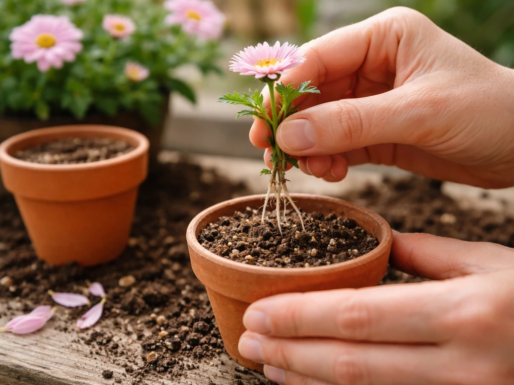 how to grow flowers from flowers
