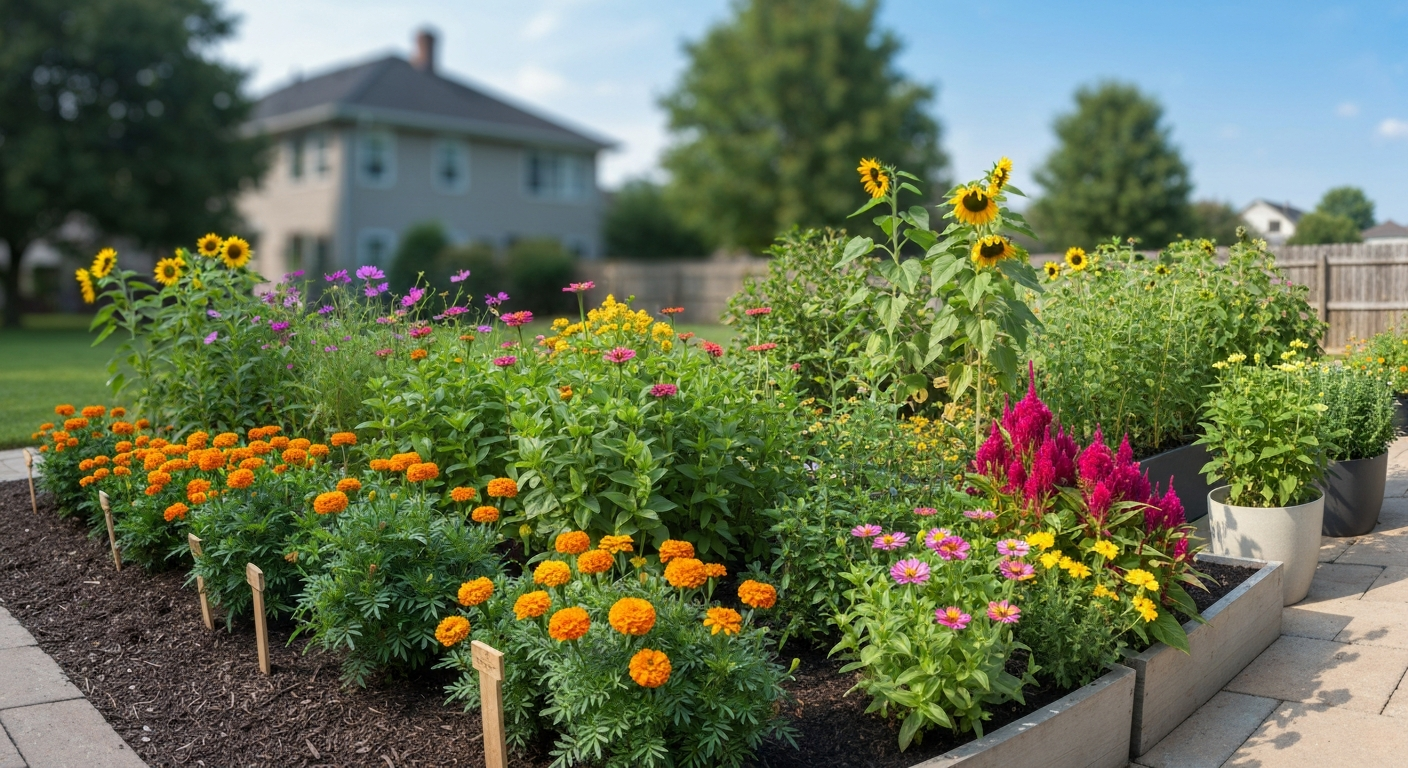 how to grow summer flowers