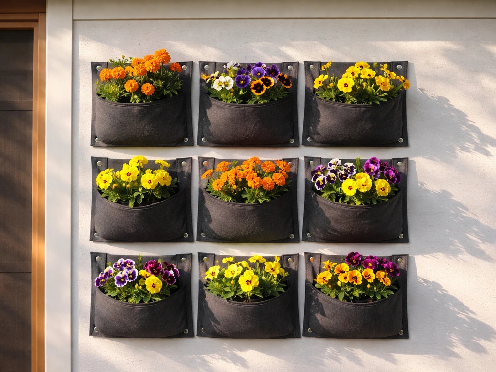 how to grow flowers on walls